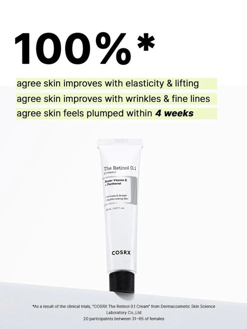 COSRX The Retinol 0.1 Cream sukinnaturals sukinnaturals.com.au